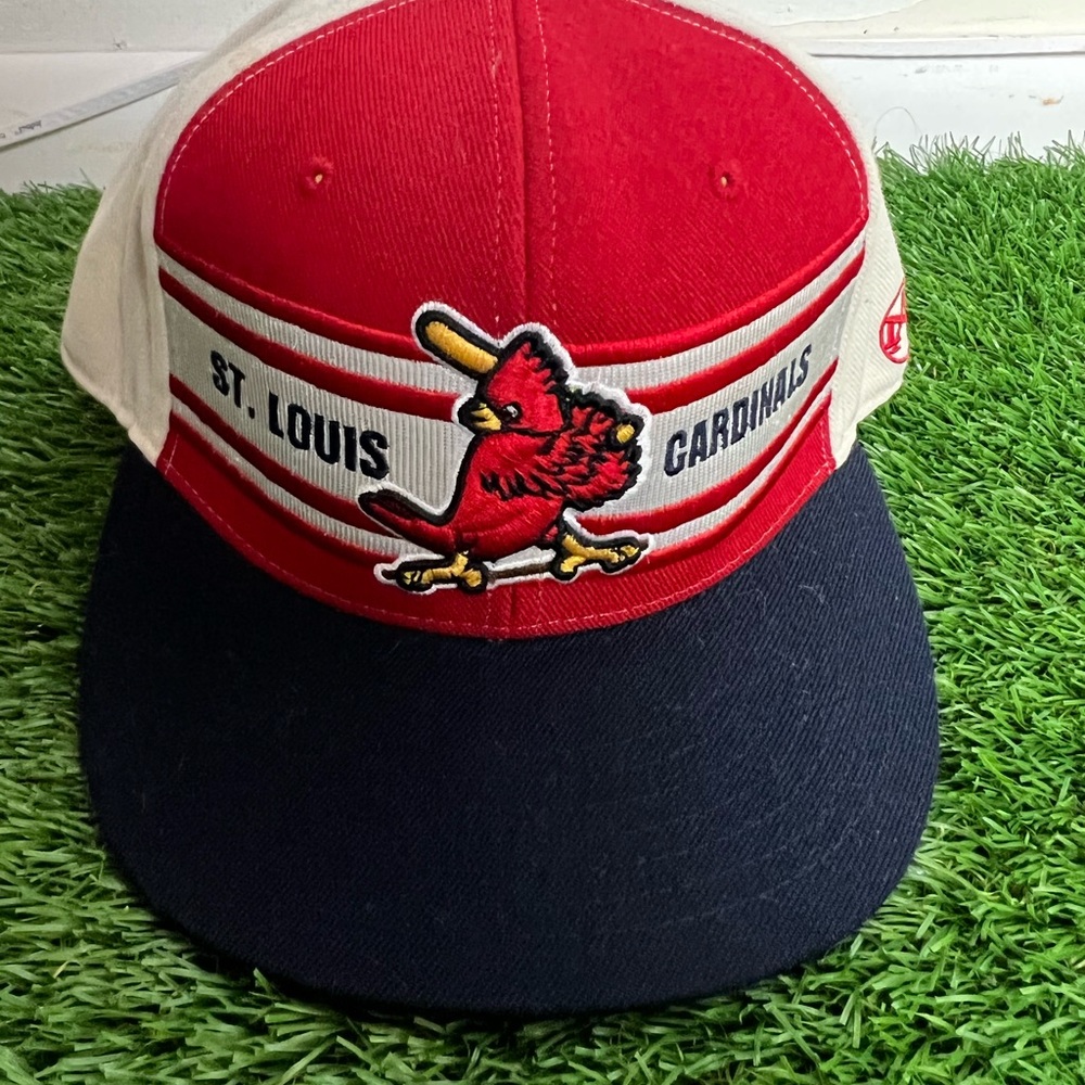 Vintage St Louis Cardinals American Needle Fitted hat 7 3/8